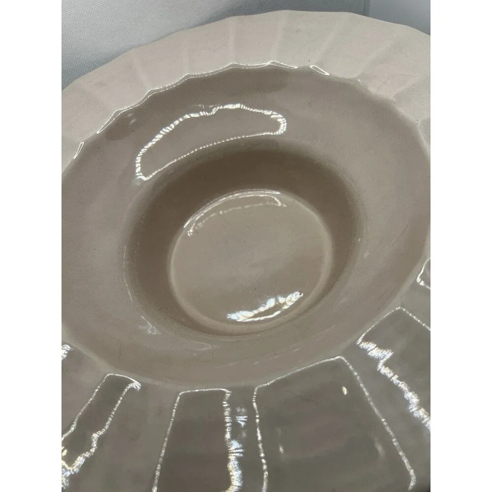 Ceramic Hand Molded Pedestal Bowl Pink Threshold Studio McGee decor serving dish